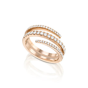 Gold Proposal Engagement Ring