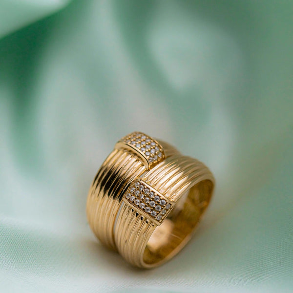 Gold Engagement Ring